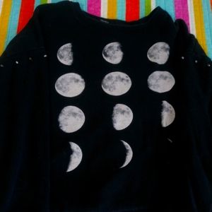Forever 21 Moon Phase Sweatshirt